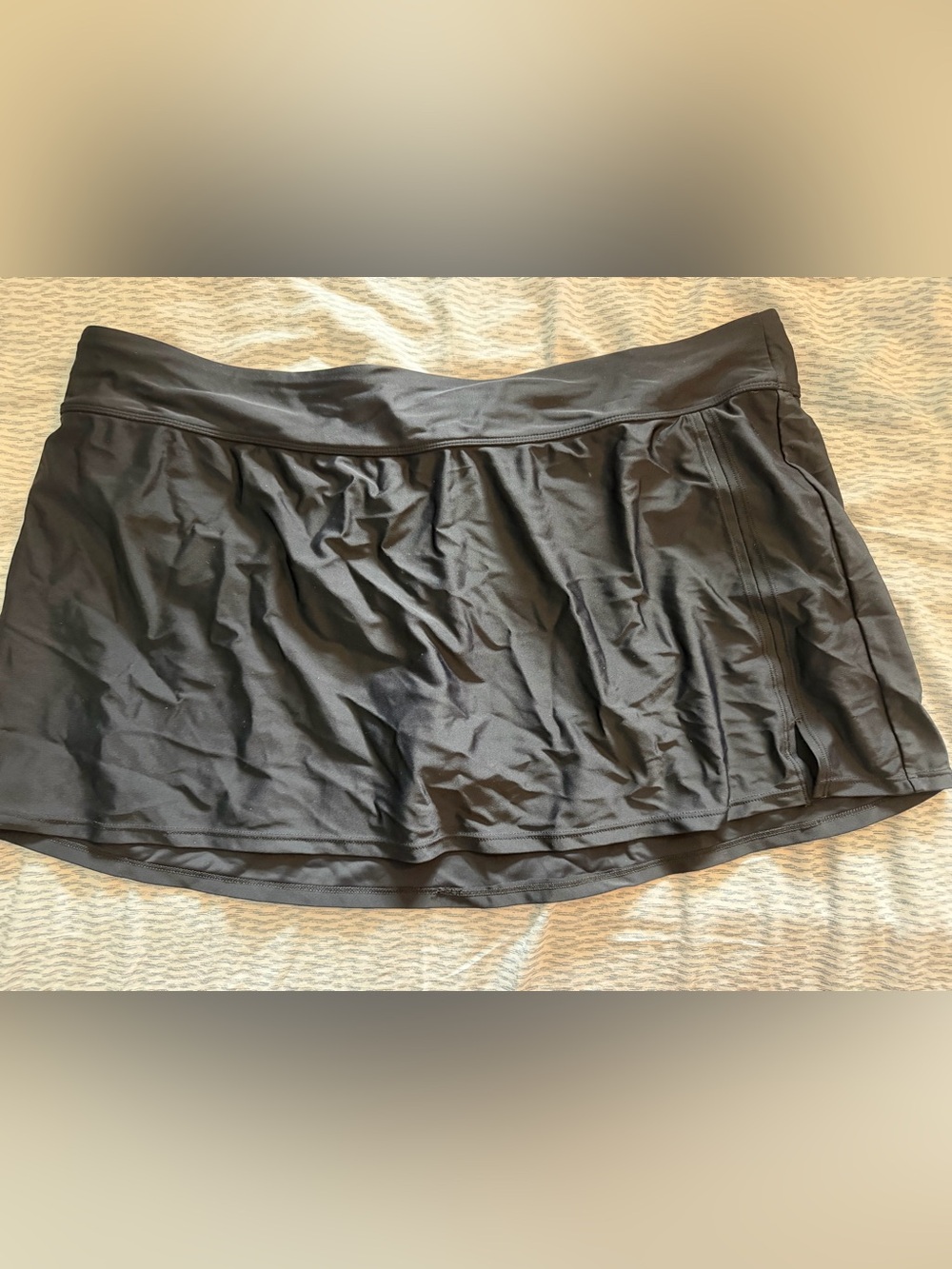 croft & barrow Black Swim Skort
